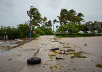 Hurricane damaged street How The Budd Group Can Help You Avoid a Hurricane Disaster