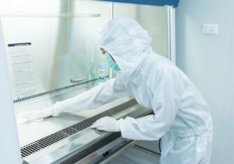 Person cleaning a high-tech room Unique Cleaning Protocols for High-Tech Environments