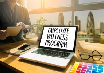 Employee Wellness Program on a laptop Healthy New Year! The Benefits of Corporate Wellness Programs