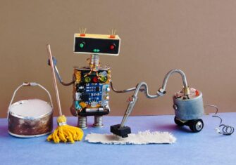 Fake robot cleaning things The Rise of Robotics – What to Consider