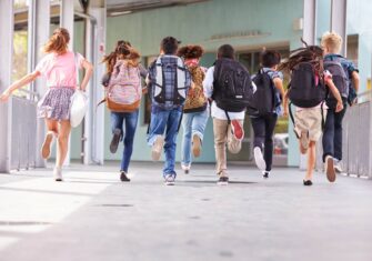 School children running How to Coordinate Education Facility Air Quality Services During Back-to-School Season